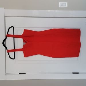 Red bandage dress